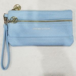 Adrienne Vittandini Blue Wristlet